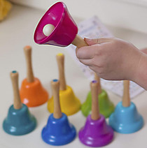 Wooden Music Bells from Fat Brain Toys